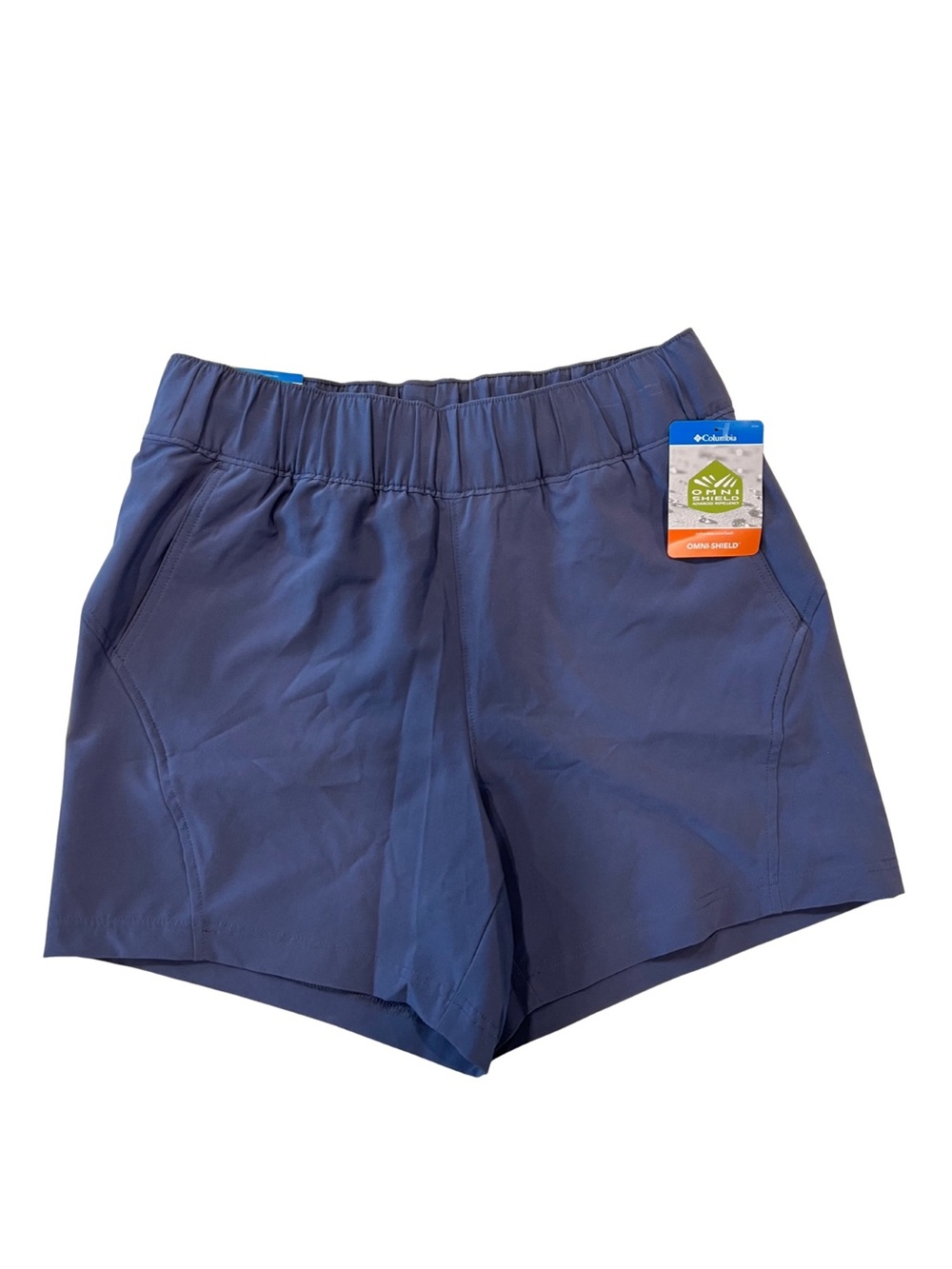 Columbia Women's Blue Bogata Bay 2 shorts- Size Med 5” inseam